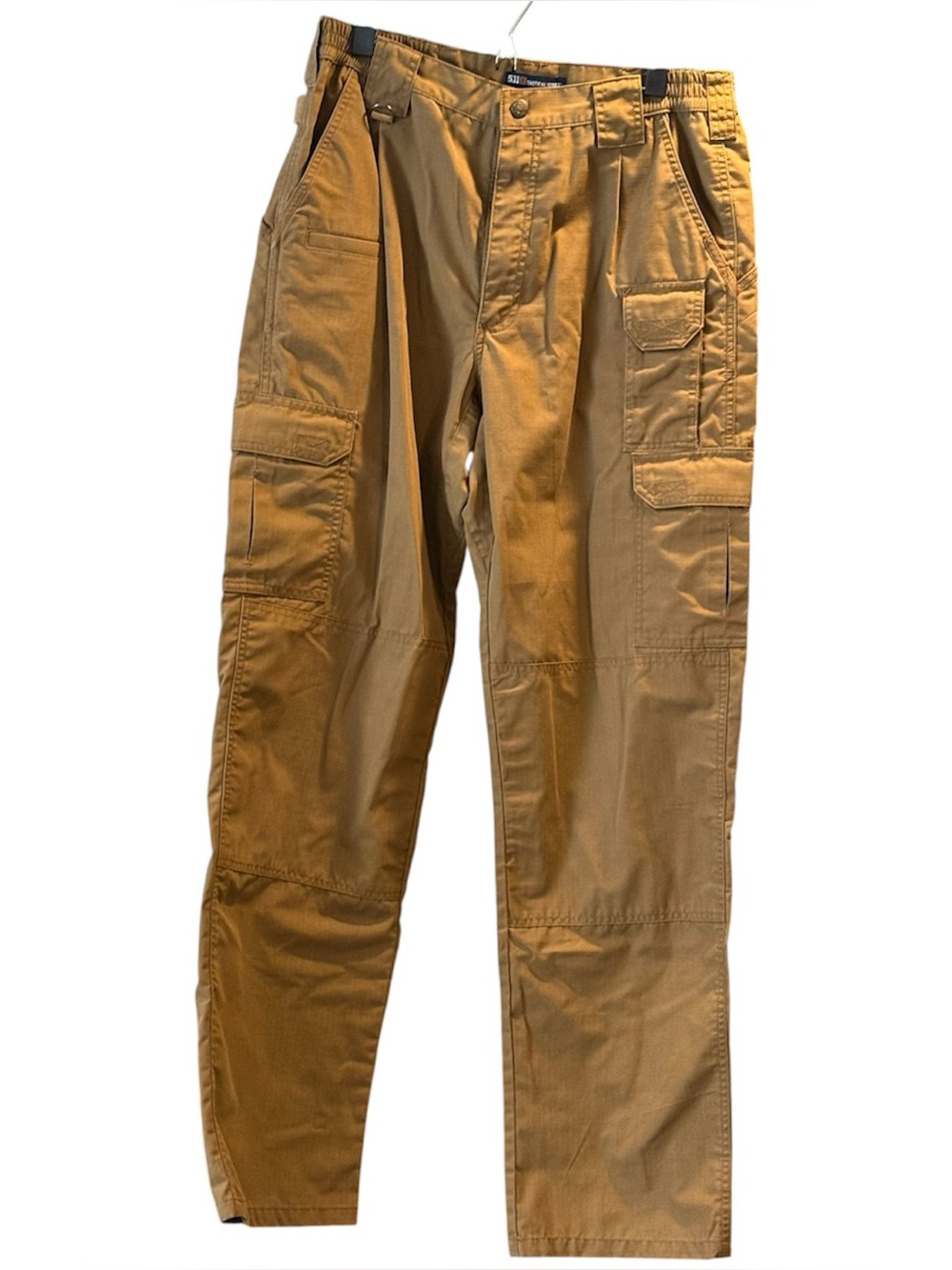 5.11 Tactical Mens Cargo Pants Tan Khaki Ripstop Work Combat Utility Sz 32 / 34